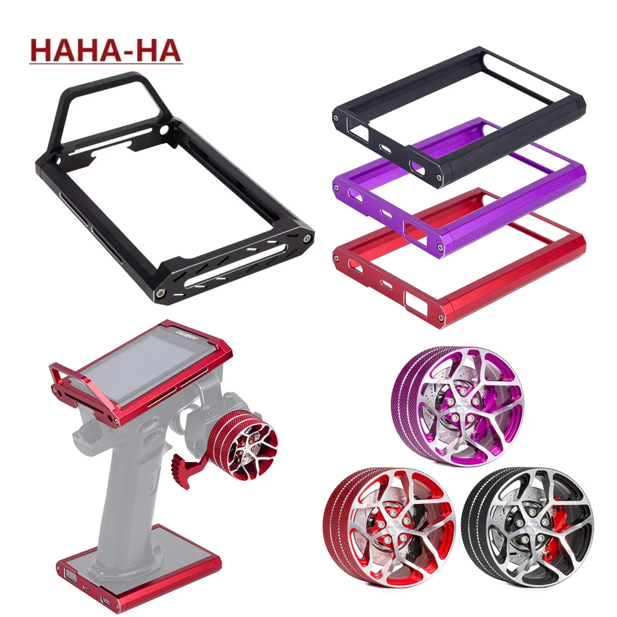 Rc Hobby Racing - CNC Aluminum Transmitter Protector Frame Bracket