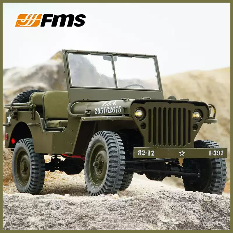 Rc Hobby Racing - FMS 1/6 Climber 1941 Willys MB