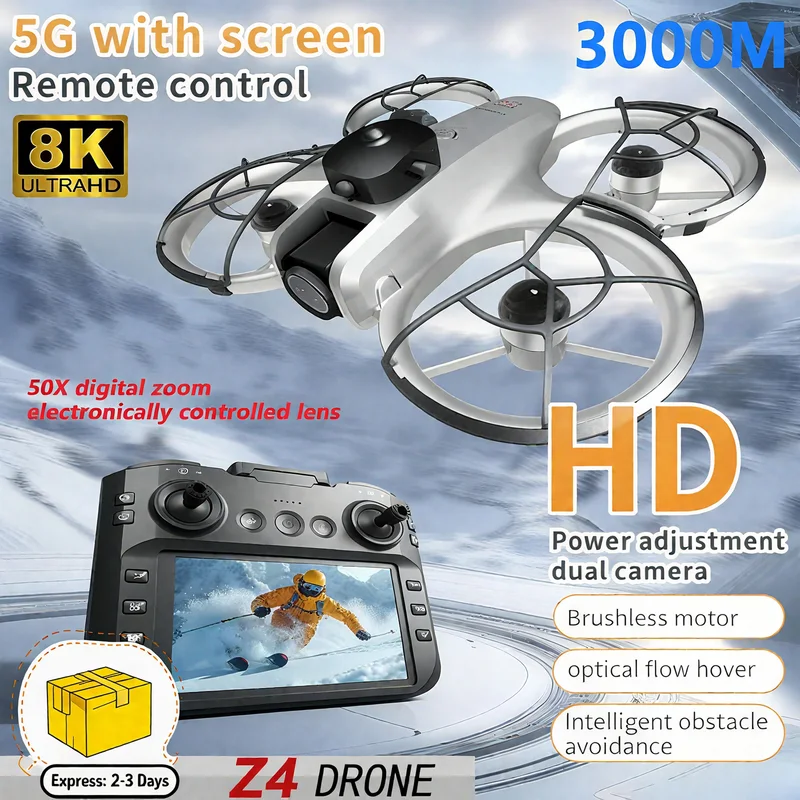 New MINI Z4 Drone 4K Professio - Top Rc Hobby Mini Xcub review and price