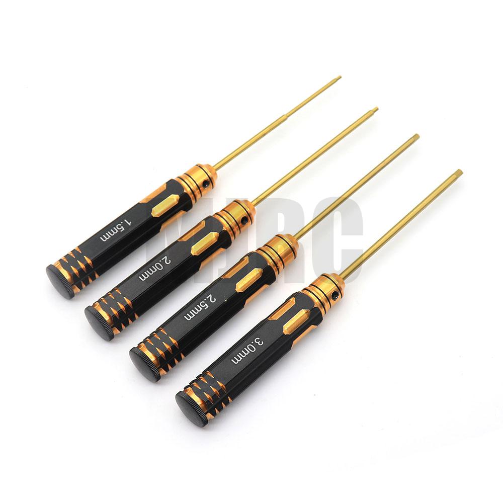 Ajrc 4pcs/set Titanium Plating - Rc Hobby Tool Kit review and price