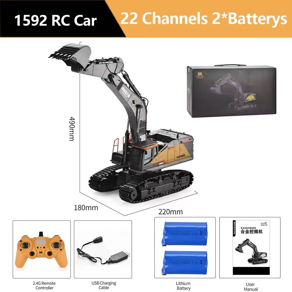 HUINA 1592 1/14 Scale 22 Chann - Rc Hobby Grade Truck review and price