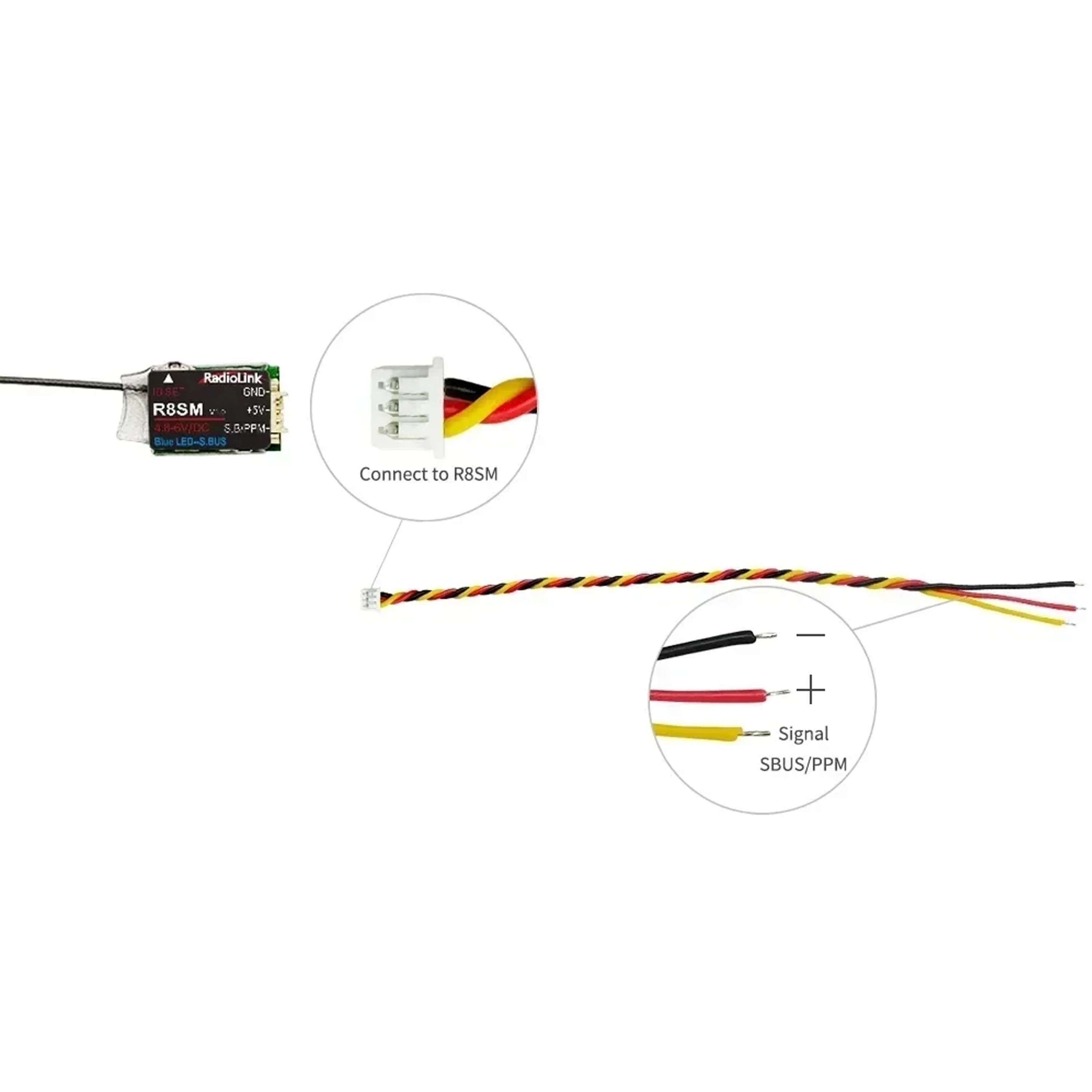 Radiolink R8SM 8-Channel 2.4G  - Receiver Sbus 8Ch review and price