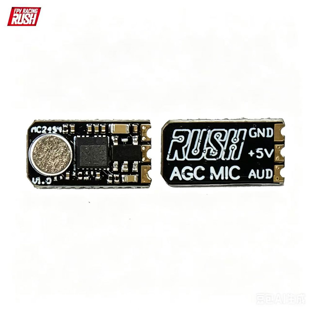 RUSH AGC 5V DC MIC Microphone  - Top Rc Hobby Mini Xcub review and price