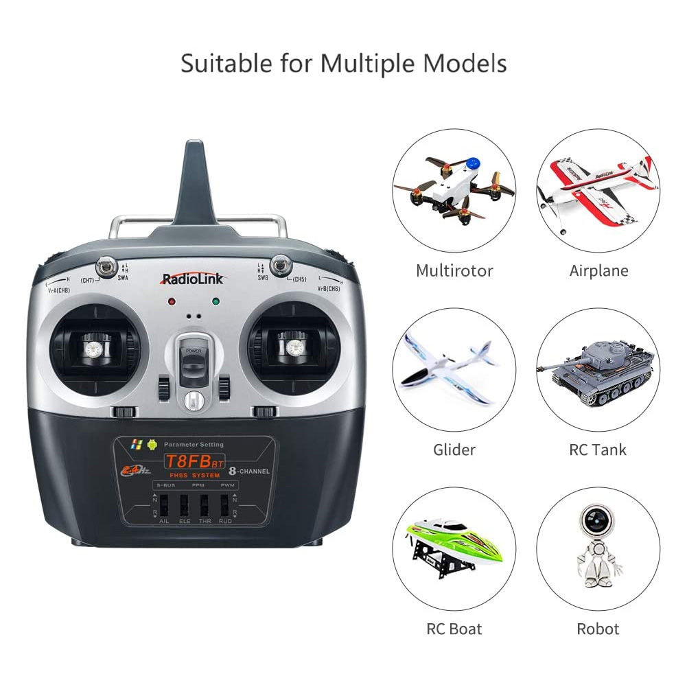 Radiolink T8FB V2 8CH RC Trans - Receiver Sbus 8Ch review and price