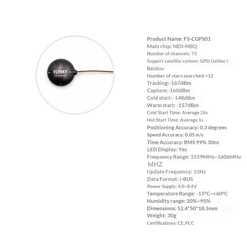 Flysky FS-G11P GPS FS-CGPS01 7 - Rc Hobby Racing review and price