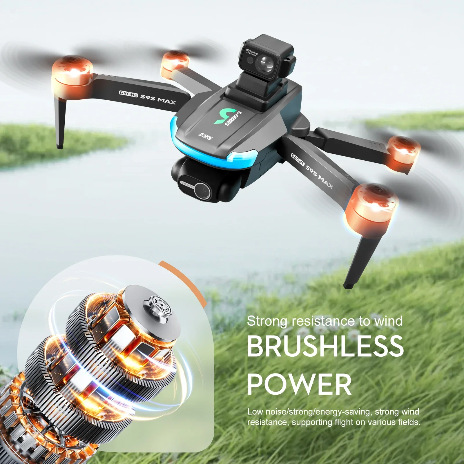 NEW S9S MAX MINI Drone 4K 2-Ax - Top Rc Hobby Mini Xcub review and price