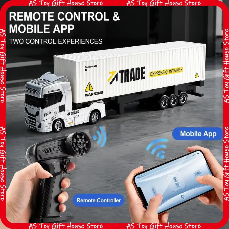 Rtr 1 64 Scale Rc Trailer Truc - Rc Hobby Grade Truck review and price