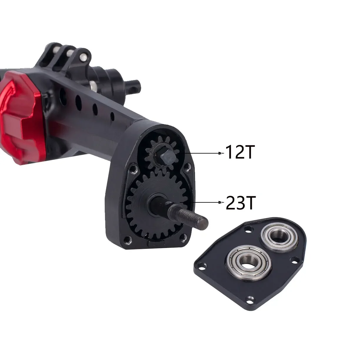 CNC Aluminum SCX10 III Front R - Rc Hobby Racing review and price