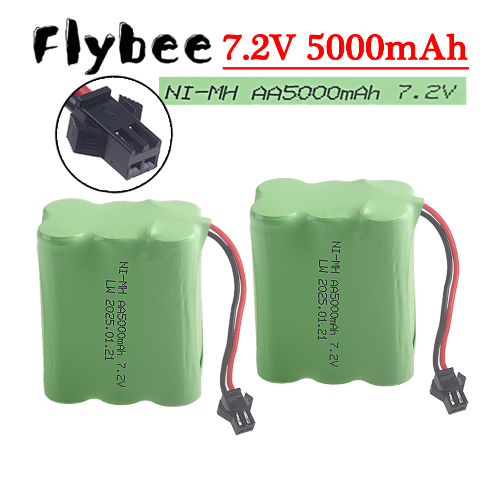 (SM-2P Plug) 7.2V 5000mah NiMH - Rc Hobby Parts review and price