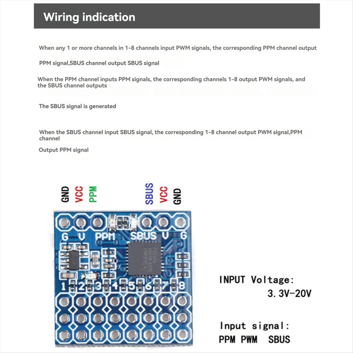 A99X SPP-SBUS 8CH Converter fo - Receiver Sbus 8Ch review and price