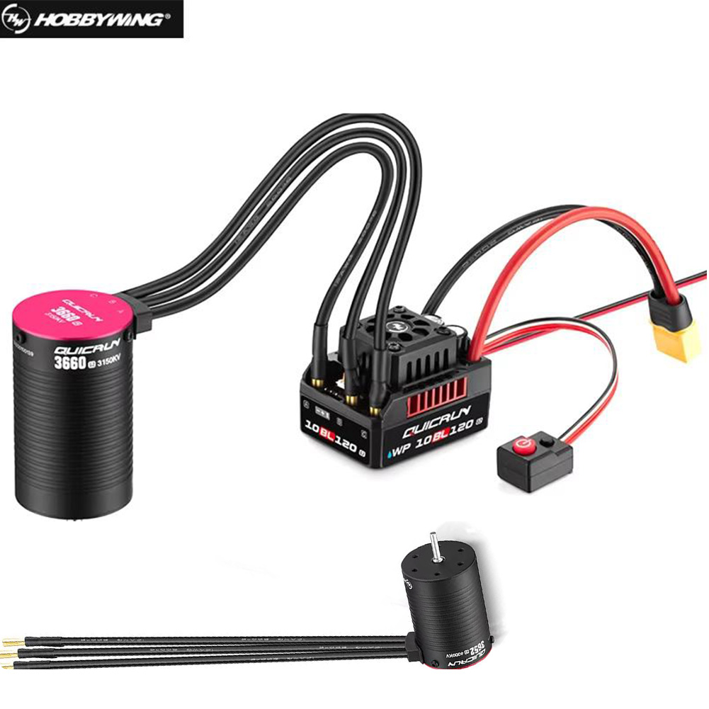 HobbyWing QuicRun WP 10BL120 G - Brushless Motor 3650 review and price
