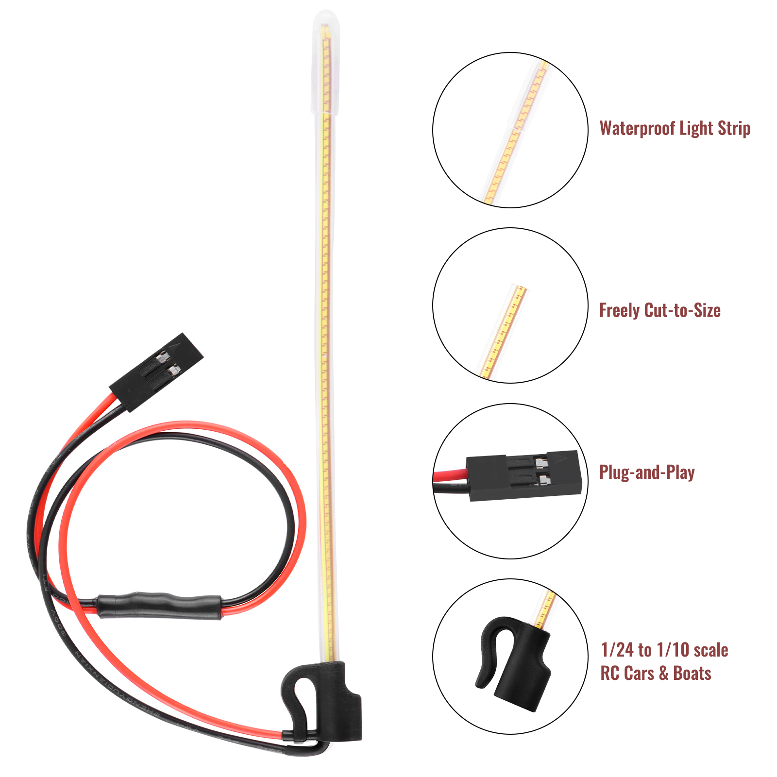 ModRax 2PCS LED RC Antenna Lig - Rc Hobby Nook review and price