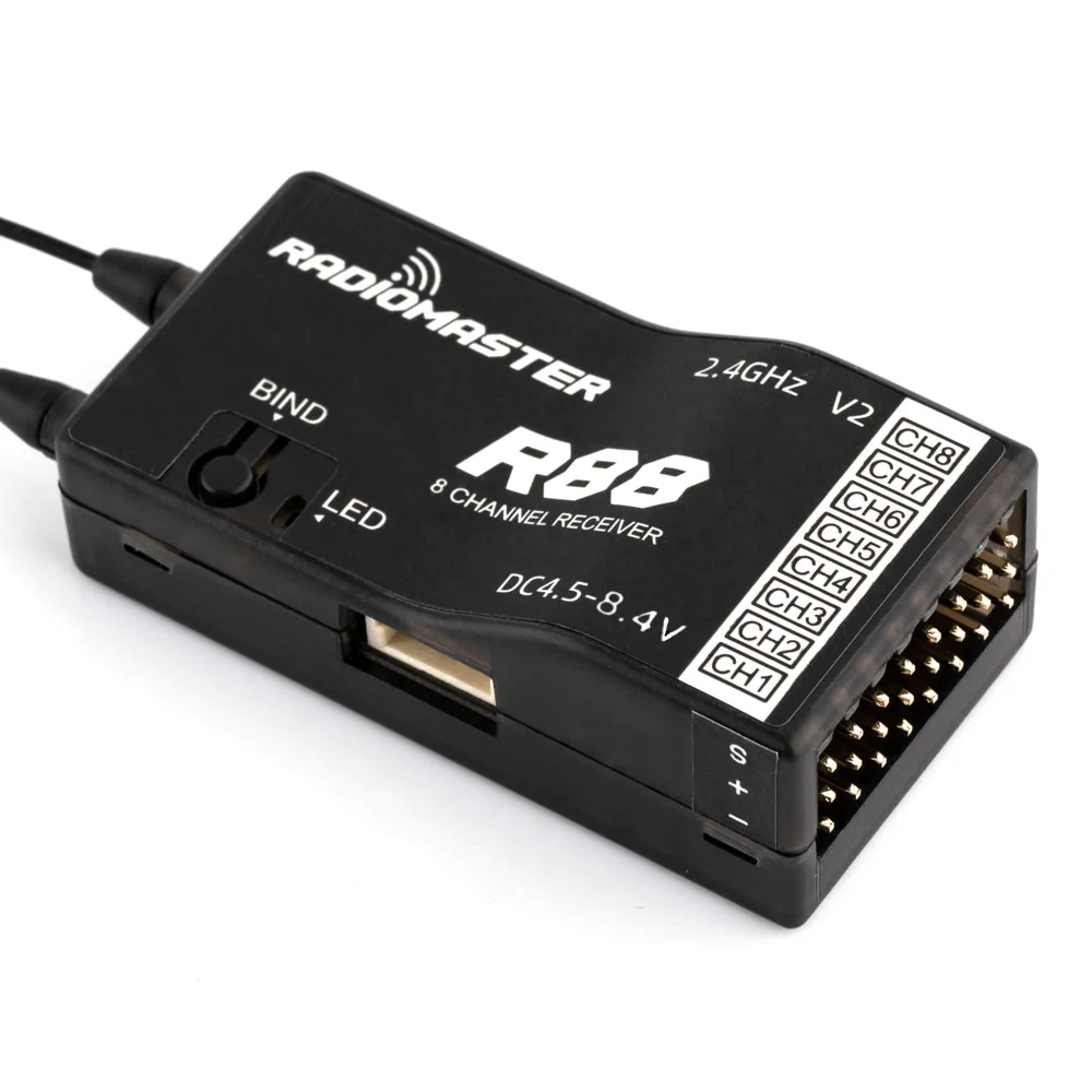RadioMaster R88 V2 2.4GHz 8CH  - Receiver Sbus 8Ch review and price