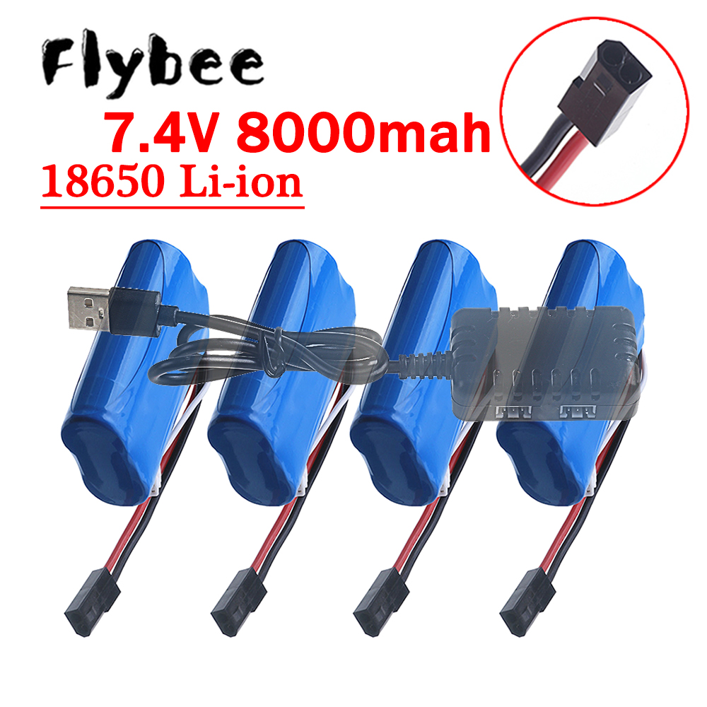 (5500 Plug) 18650 7.4V 8000Mah - Rc Hobby Parts review and price