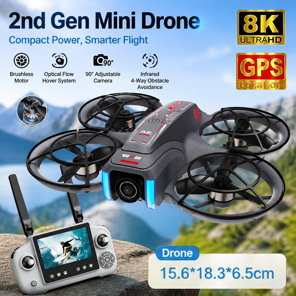 AE21 Mini Drone Toy 8K HD Dual - Top Rc Hobby Mini Xcub review and price
