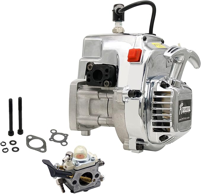 FLMLF 29CC 4 Bolt Engine Chrom - Rc Hobby Grade Truck review and price