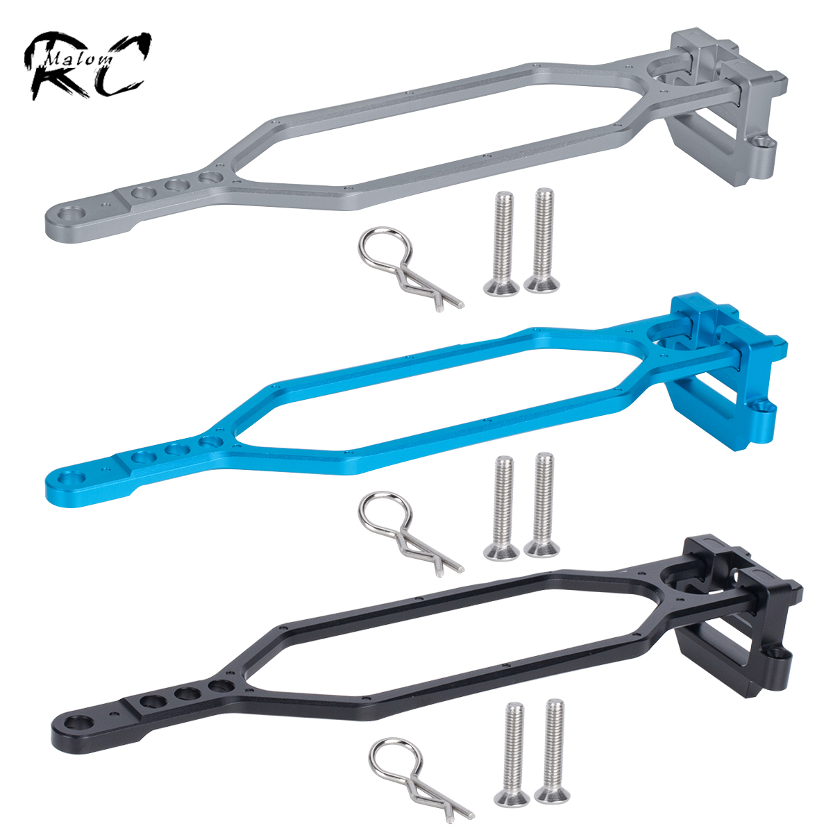 CNC Aluminum Hold Down Battery - Rc Hobby Racing review and price