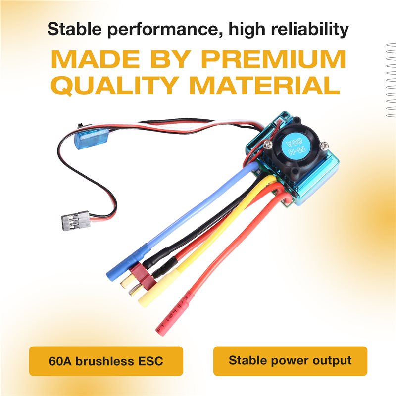 MACH-60A Brushless ESC Speed C - Brushless Motor 3650 review and price