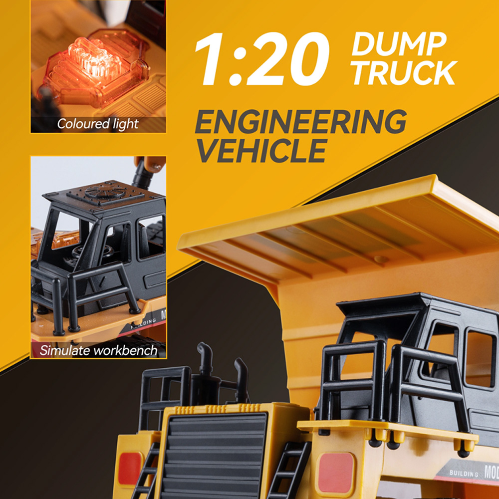 1:20 Scale 4WD RC Dump Truck 1 - Rc Hobby Grade Truck review and price