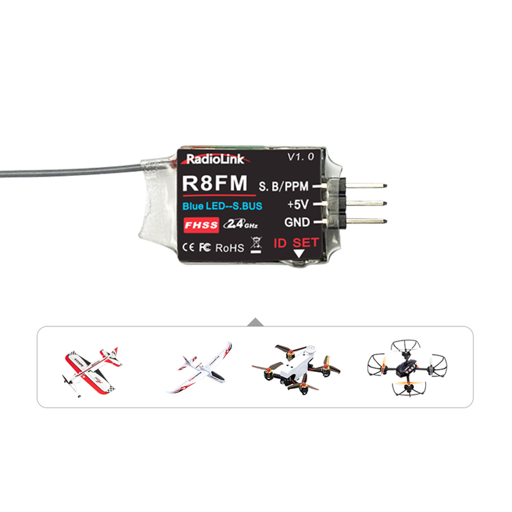 Radiolink 2.4GHz R8FM 8CH RC R - Receiver Sbus 8Ch review and price