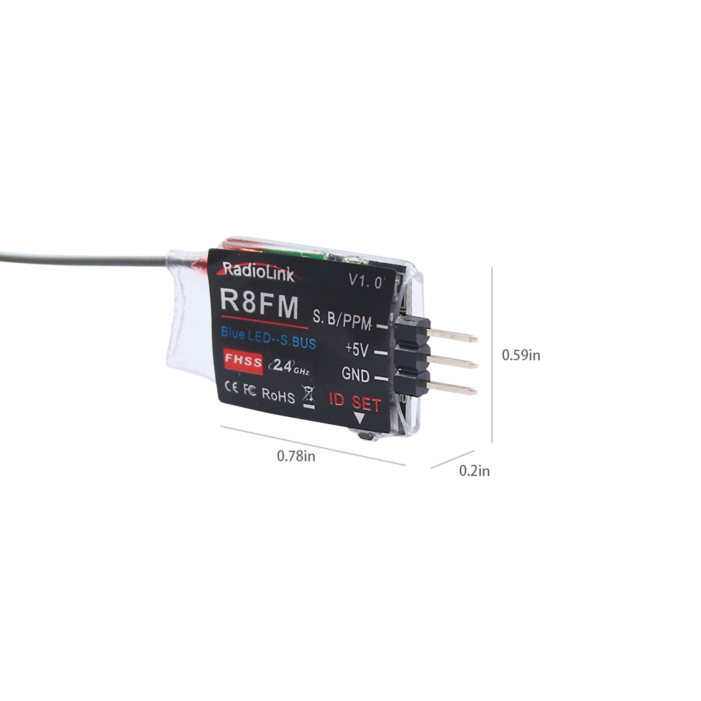 Radiolink 2.4GHz R8FM 8CH RC R - Receiver Sbus 8Ch review and price