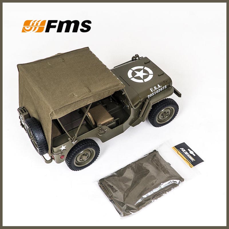 FMS 1/12 C1167 Canvas Roof For - Rc Hobby Parts review and price