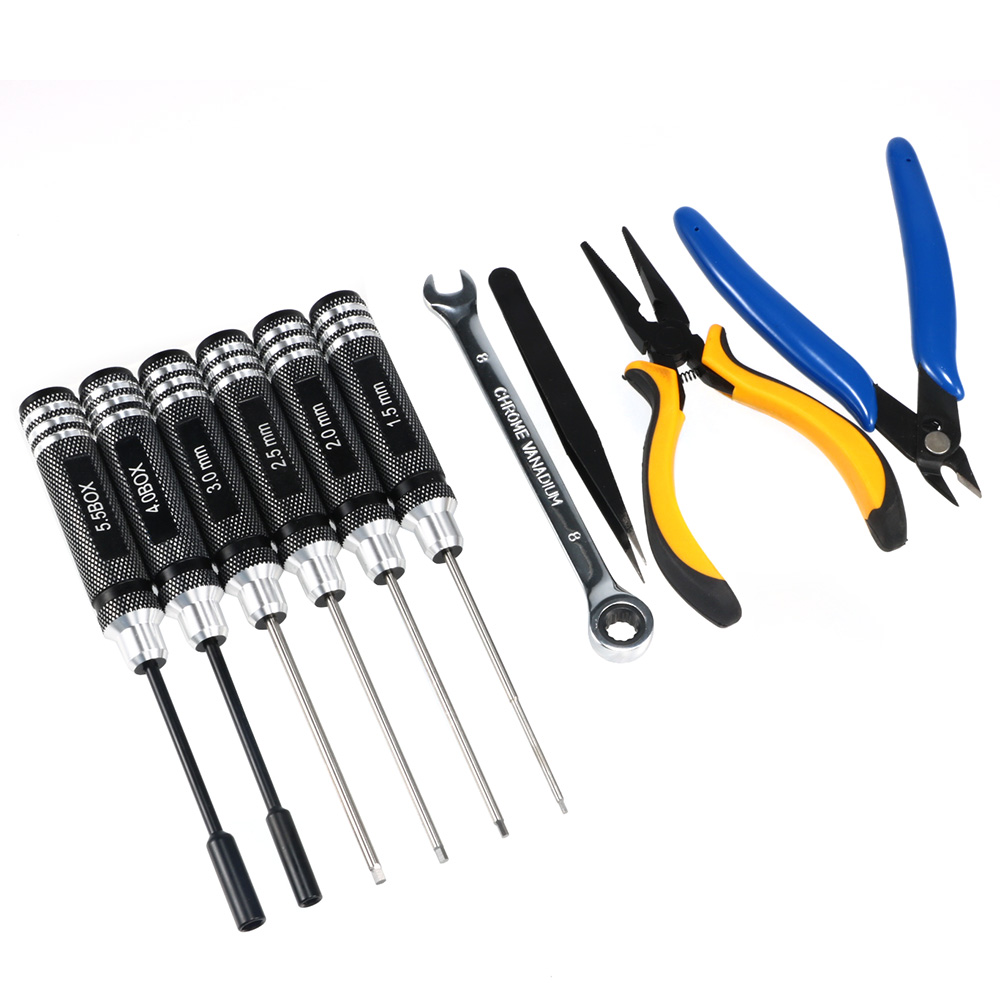 10PCS 10in1 FPV Drone RC Tool  - Rc Hobby Tool Kit review and price