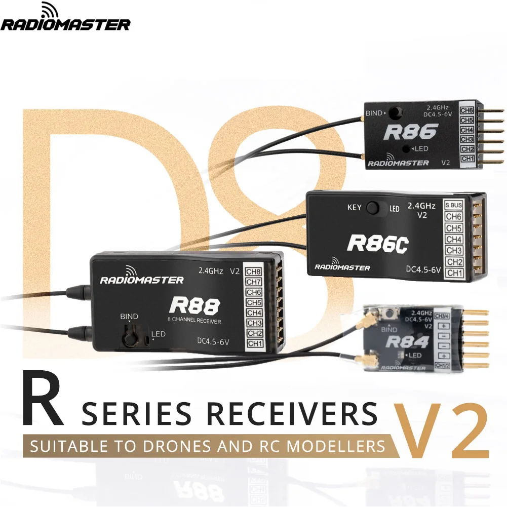 Radiomaster R81 R84 R86 R86C R - Receiver Sbus 8Ch review and price