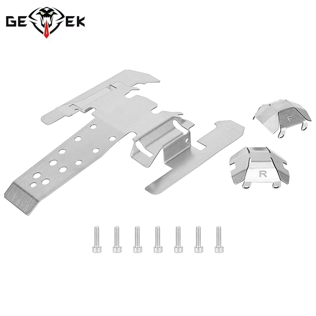 Stainless Steel Skid Plate Cha - Rc Hobby Racing review and price